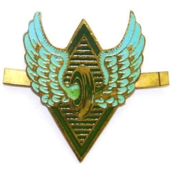 Iran Train Railroad Railway Locomotive Driver Metal Cap Badge