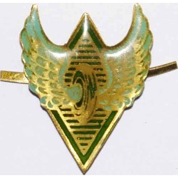 Iran Train Railroad Railway Locomotive Driver Metal Cap Badge