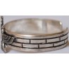 IRAN Persia Silver 900 Zoroastrian Farvahar Bracelet