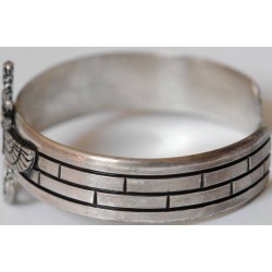 IRAN Persia Silver 900 Zoroastrian Farvahar Bracelet