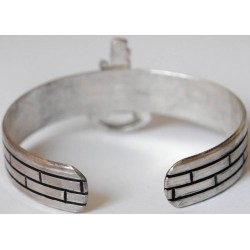 IRAN Persia Silver 900 Zoroastrian Farvahar Bracelet