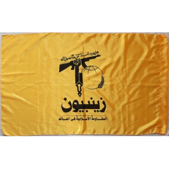 Zeynabiyoun Brigade Flag: Symbolism of the Pakistani Shia Militia Supporting Assad
