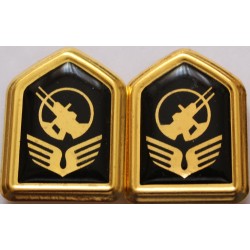Iran Islam Shia Military IRGC Air Defense Collar Badge Branch Insignia