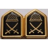 Iran Islam Shia Military IRGC Infantry Collar Badge Branch Insignia