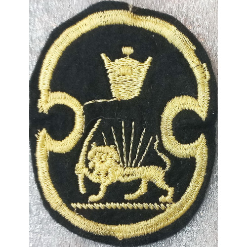 Iran Shah Pahlavi Era Lion & Sun ( Shiro Khorshid ) Military Original Embroidered Patch