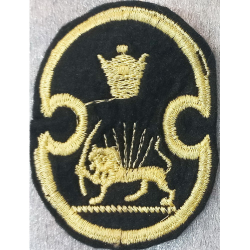 Iran Shah Pahlavi Era Lion & Sun ( Shiro Khorshid ) Military Original Embroidered Patch