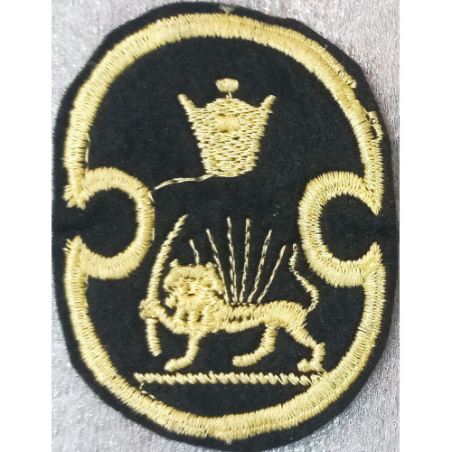Iran Shah Pahlavi Era Lion & Sun ( Shiro Khorshid ) Military Original Embroidered Patch