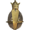 Iran Shah Pahlavi Reign Military Lion & Sun ( Shiro Khorshid ) Army Badge