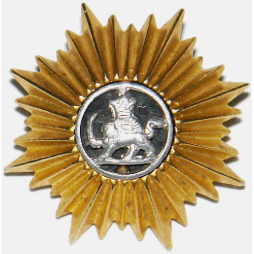 Iran Persia Shah Pahlavi Military Army Uniform Lion & Sun ( Shiro Khorshid ) Taj Crown Shoulder Rank Button