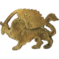 Iran Shah Reign Lion & Sun ( Shiro Khorshid ) Military Badge