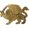 Iran Shah Reign Lion & Sun ( Shiro Khorshid ) Military Badge