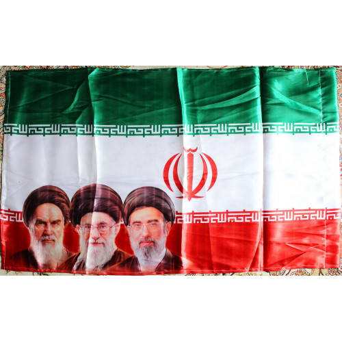 Islam 12er Shia 3 Leaders of the Islamic Republic of Iran Religious & Political Flag