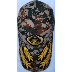 Iran Islamic Revolutionary Guard Corps IRGC BASIJ FORCES General's Military Tactical Cap