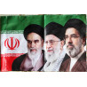 Islam 12er Imami Shia 3 Leaders of the Islamic Republic of Iran Religious & Political Flag
