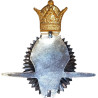 Iran Shah Pahlavi Reign Military Lion & Sun ( Shiro Khorshid ) Army Cap Badge in Original Pack