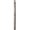 Iranian Islamic Shia Sufi Dervish Walking Stick – Resin Relief Figures on Metal Shaft