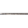 Iranian Islamic Shia Sufi Dervish Walking Stick – Resin Relief Figures on Metal Shaft