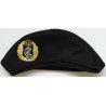 Iran Military Islamic Revolutionary Guards Corps ( Sepah-e Pasdaran, IRG, IRGC ) Commandos Black Beret Hat & Badge
