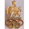 Iran Shah Pahlavi Reign National Olympic Committee N.O.C. Lion & Sun with Taj (Crown) NOC Pin