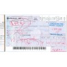 Iran Mahan Air Airlines Kish Island to Tehran Used Passenger Flight Ticket