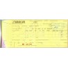 Iran Taban Air Airlines Used Passenger Flight Ticket