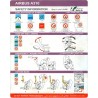 Iran Mahan Air Airlines Airbus A310 Safety Card