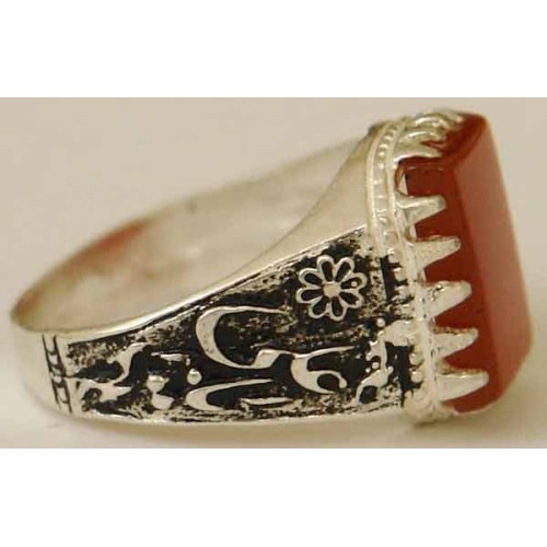 Iran Islam Shia Imam Ali Name Natural Agate Aqeeq Aqiq Sterling Silver 925 Ring Iran Islam Shia Imam Ali Name Natural Agate Aqeeq Aqiq Sterling Silver 925 Ring