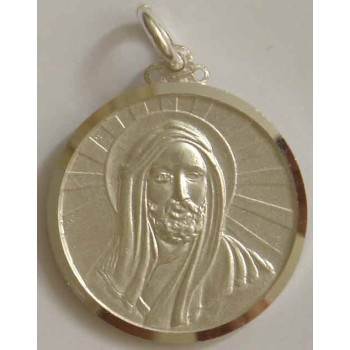 Islam Shia Prophet Muhammad & Imam Ali Images Hallow SOLID Sterling Silver 925 Necklace Pendant