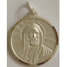 Islam Shia Prophet Muhammad & Imam Ali Images Hallow SOLID Sterling Silver 925 Necklace Pendant