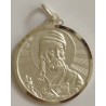 Islam Shia Prophet Muhammad & Imam Ali Images Hallow SOLID Sterling Silver 925 Necklace Pendant