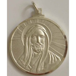 Islam Shia Prophet Muhammad & Imam Ali Images Hallow SOLID Sterling Silver 925 Necklace Pendant