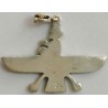 Iran Persia Silver 800 Zoroastrian Farvahar Wing Necklace Pendant