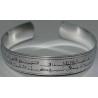 Islam Shia Ayat Al-Kursy of Quran White Magic Wristband