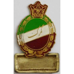 Iran Shah Pahlavi Era Customs Office Gomrok Badge Insignia Taj Crown