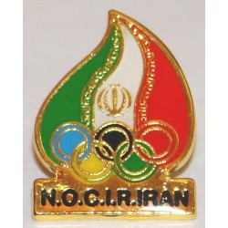 Iran National Olympic Committee NOC Pin