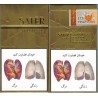 Iran SATER Super Slims Gold Unopened Full Cigarette Pack