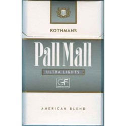 PALL MALL ULTRA LIGHTS with Iran Tax Label  Unopened Full Cigarette Pack