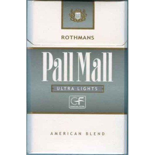 PALL MALL ULTRA LIGHTS with Iran Tax Label  Unopened Full Cigarette Pack