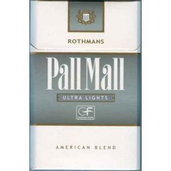 PALL MALL ULTRA LIGHTS with Iran Tax Label  Unopened Full Cigarette Pack