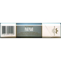 PALL MALL ULTRA LIGHTS with Iran Tax Label  Unopened Full Cigarette Pack