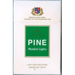 South Korea PINE MENTHOL LIGHTS Unopened Full Cigarette Pack
