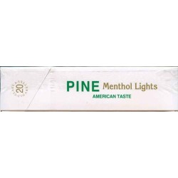 South Korea PINE MENTHOL LIGHTS Unopened Full Cigarette Pack
