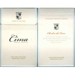 South Korea CIMA with Iran Health Warning in Persian Unopened Full Cigarette Pack