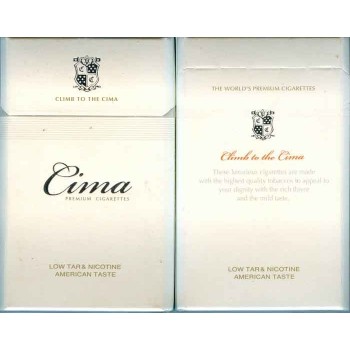 South Korea CIMA with Iran Health Warning in Persian Unopened Full Cigarette Pack