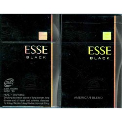 South Korea ESSE BLACK Unopened Full Cigarette Pack