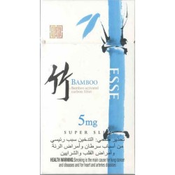 South Korea ESSE BAMBOO Super Slim with UAE Health Warning in Arabic Unopened Full Cigarette Pack