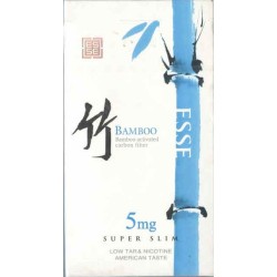 South Korea ESSE BAMBOO Super Slim with UAE Health Warning in Arabic Unopened Full Cigarette Pack