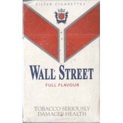 Denmark Danish Wall Street Full Flavour Unopened Full Cigarette Pack