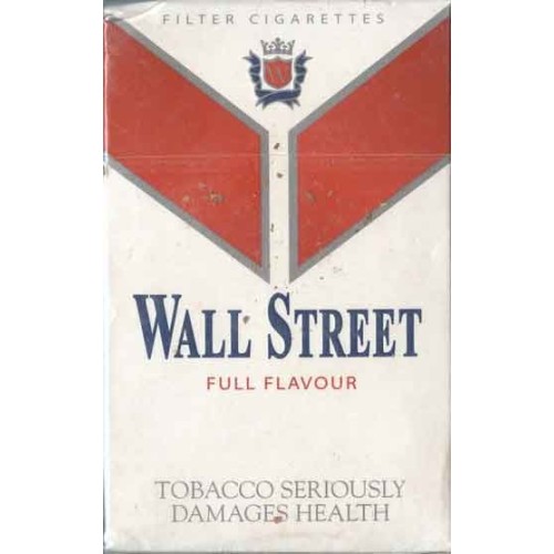 Denmark Danish Wall Street Full Flavour Unopened Full Cigarette Pack