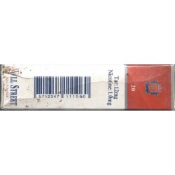 Denmark Danish Wall Street Full Flavour Unopened Full Cigarette Pack